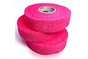 THIMTEC - The Original Thimble Tape for Hand Sewing - Fully Adjustable Nail & Finger Protector - A Smarter Alternative to Classic Knitting Thimbles - Neon Flamingo, 3-Pack