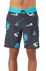 O'NEILL Men's 19 Inch Tropical Print Boardshorts