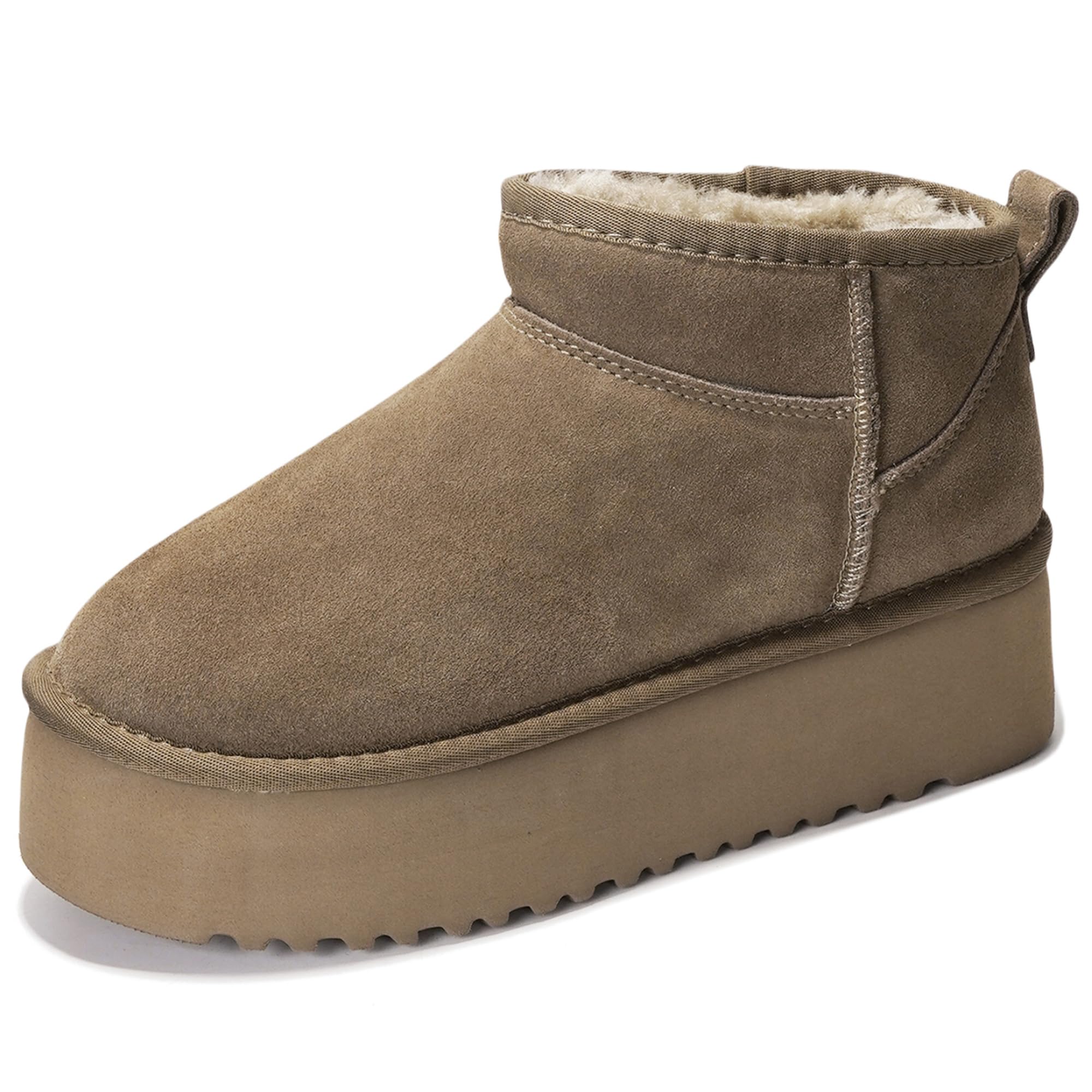 Project Cloud 100% Genuine Leather Ankle Boots for