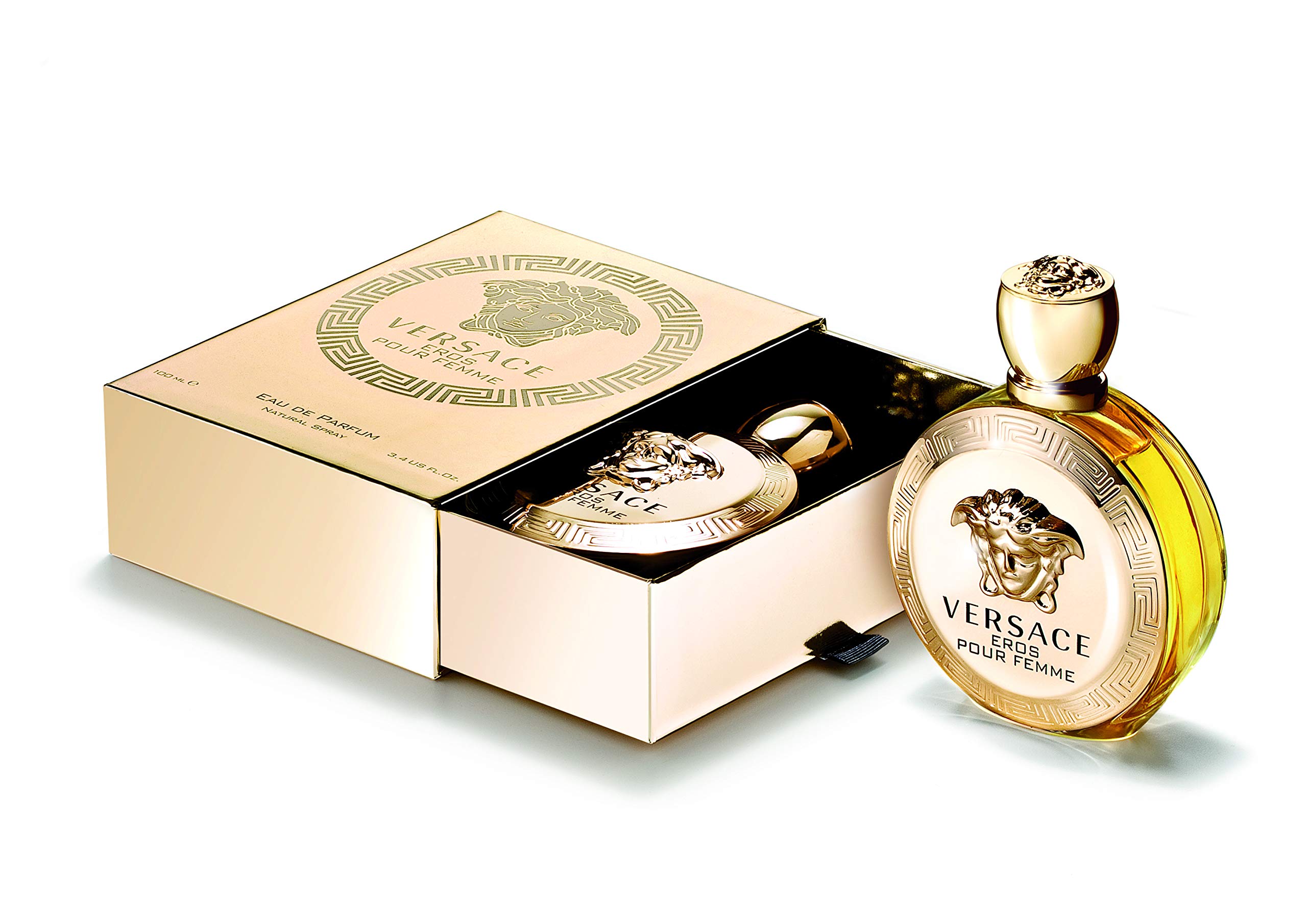 Versace Eros Pour Femme Eau de Parfum Spray, 3.4 Ounce