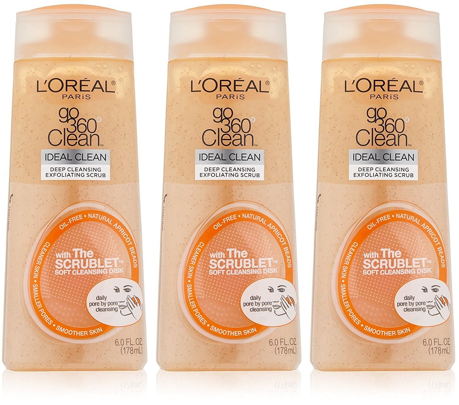 loreal 360 face wash