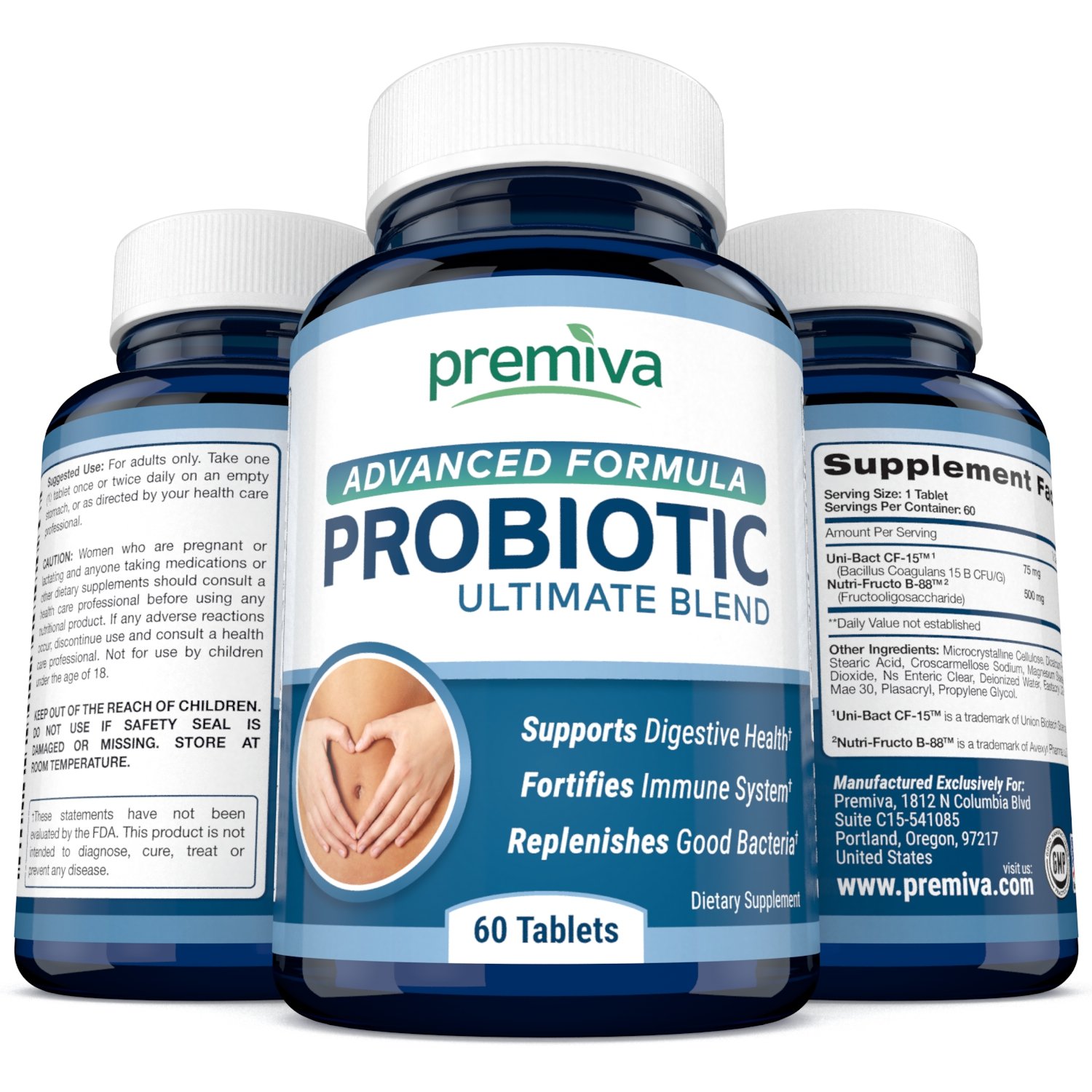 #1 BEST Advanced Probiotics Supplement - Ultimate