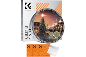 K&F CONCEPT 82mm Variable Star Filter, 4 Points 8 Points Cross Star Special Effects Optical Glass Lens Filters (Nano-K Series