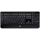 Logitech K800 Wireless Illuminated Keyboard — Backlit Keyboard, Fast-Charging, Dropout-Free 2.4GHz Connection