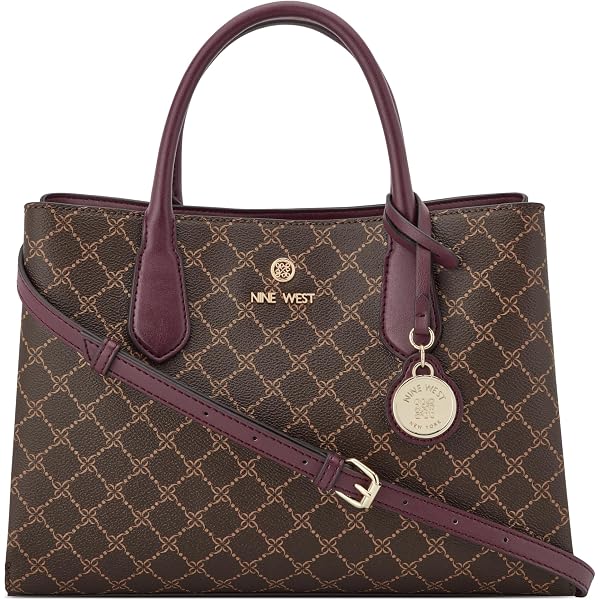 Amazon.com: Nine West womens Brooklyn Jet Set Carryall SATCHEL