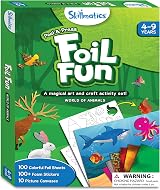 Skillmatics Foil Fun Animals - No Mess Art Craft Kit for Kids 4-9 view 8