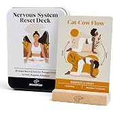 MindMint Somatic Therapy &amp; Polyvagal Card Deck for Nervous System Reset - 48 Vagus Nerve Regulation Exercises, Breathwork, Yoga, &amp; Mindfulness Cards - Stress Relief Therapy Tools &amp; Coping Skills Deck