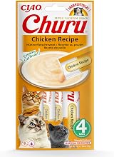 INABA Ciao Churu Sticks Chicken 4 x 14g Cat Treats Soft & Creamy