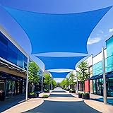 Cisvio Custom Size 12'X13' Blue Rectangle Sun Shade
