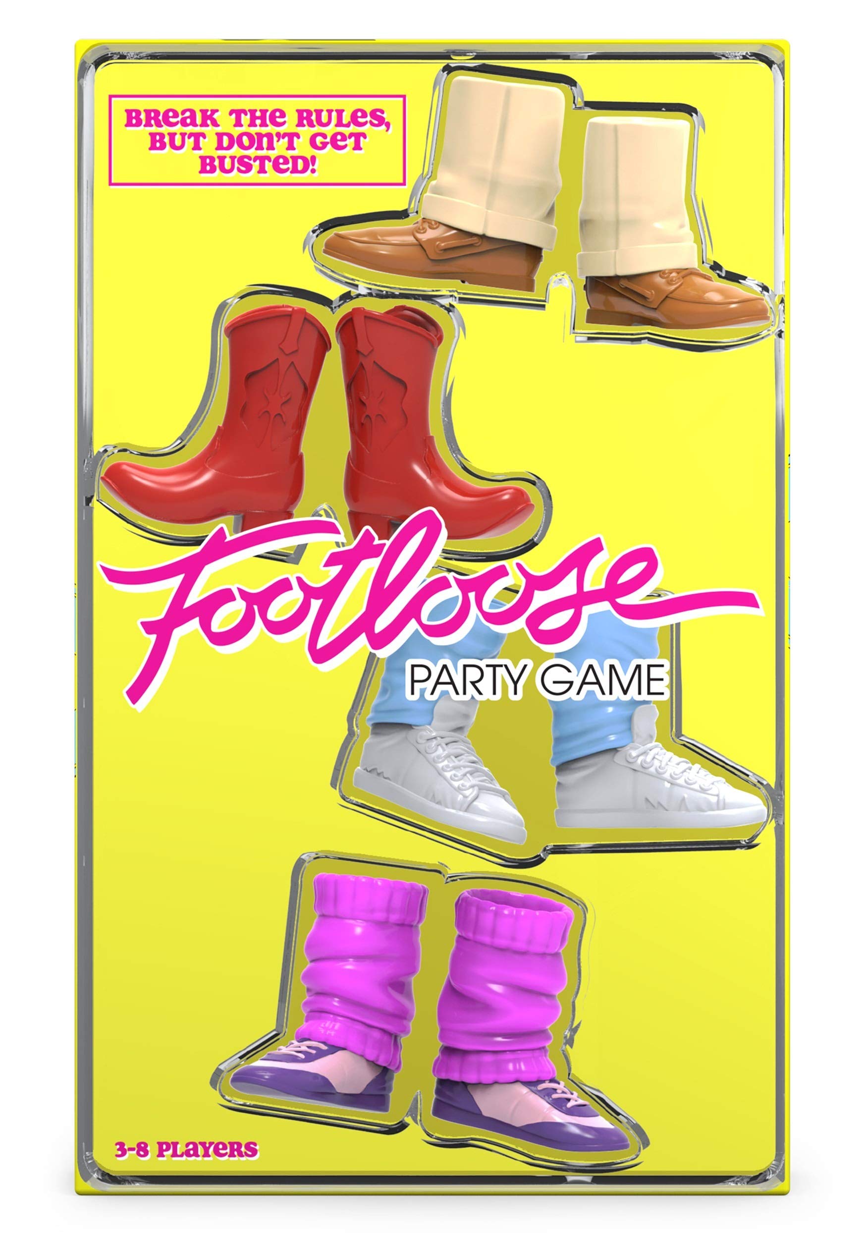 Funko Games Footloose Tabletop Party Board Game for 3-8 Players