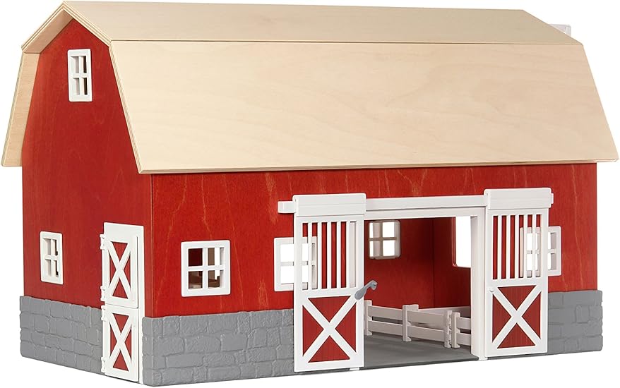 Amazon Com Schleich Big Red Barn Schleich Toys Games