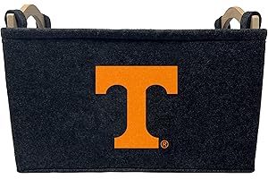 ShopInstaPets NCAA Officially Licensed Basket | Great for Dog Toys & Home Use (Tennessee Volunteers)