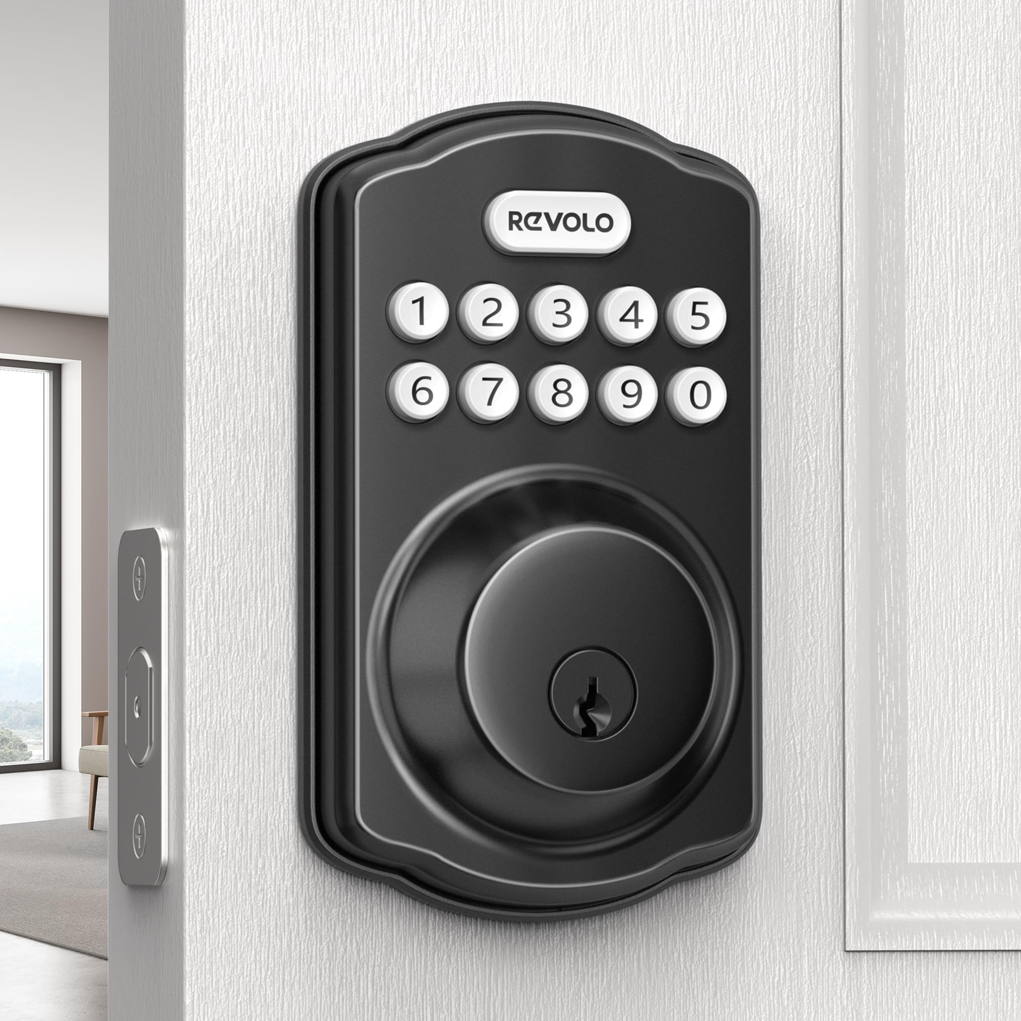 Photo 1 of Electronic Keypad Door Lock - Keyless Entry Door Lock with Keys - Easy Installation