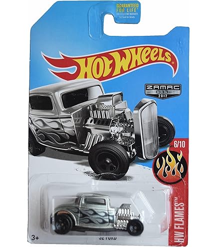Amazon.com: Hot Wheels 2018 50th Anniversary HW Flames '32 Ford