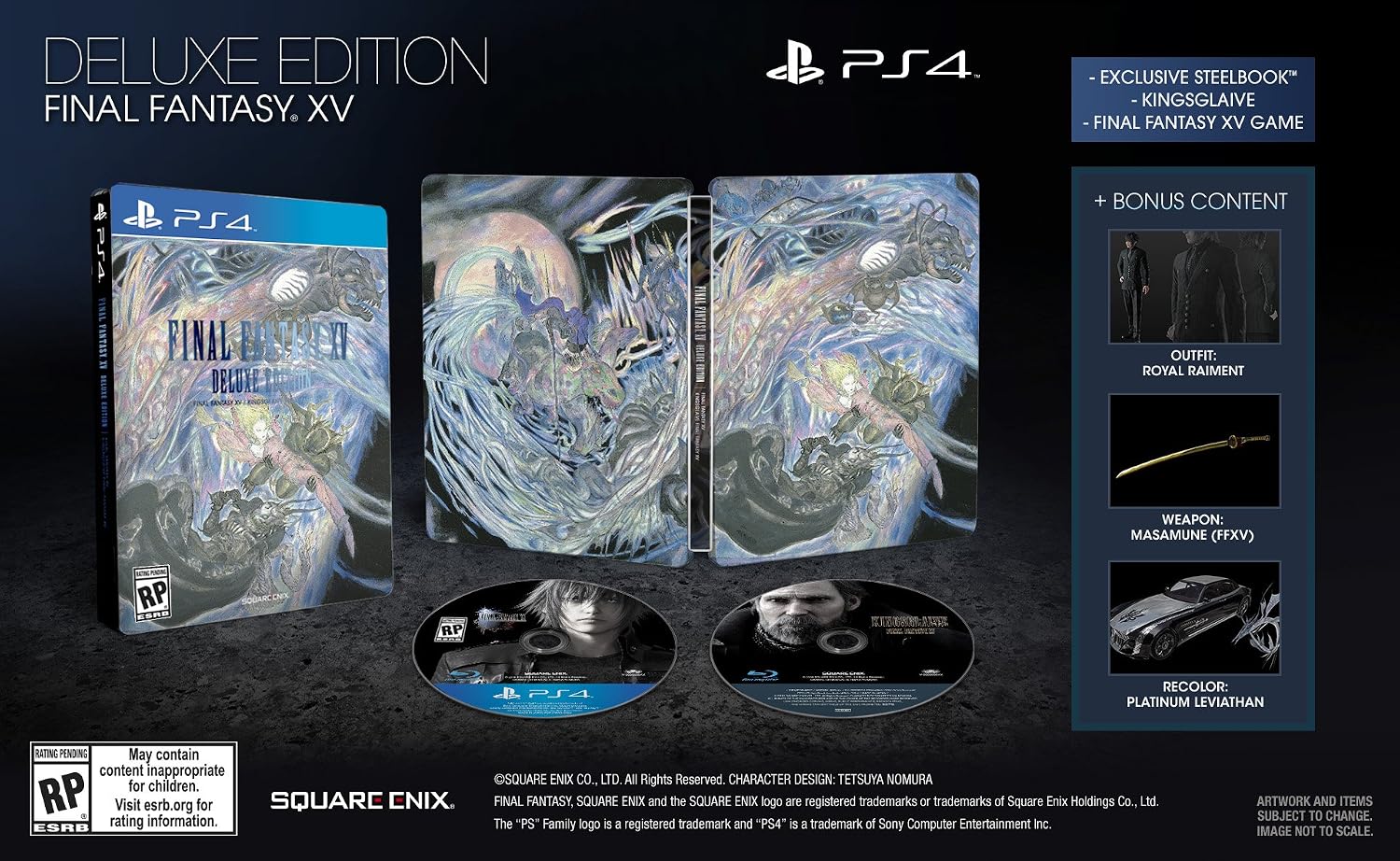 Final fantasy XV (PS4 deluxe ver)