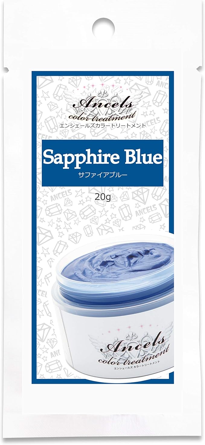 エンシェールズ カラーバタープチ サファイアブルー ２０ｇ エンシェールズ おしゃれ染め 通販 Amazon