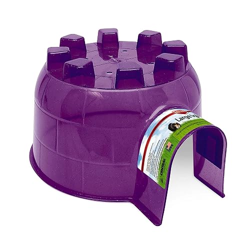 Kaytee Igloo Habitat Hideout For Pet Guinea Pigs, Ferrets, Dwarf ...
