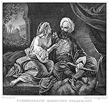 Arabian Nights Nscheherazade Amusing The Sultan