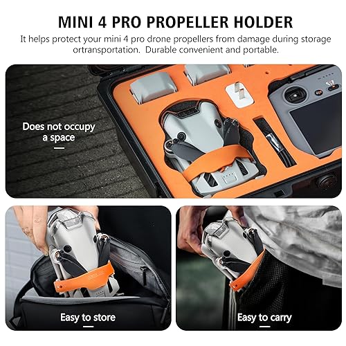 Kit De Accesorios Para DJI Mini 4 Pro: Protector De Hélices, Anillos Anticolisión, Soporte De Aterrizaje Y Hélices De Repuesto