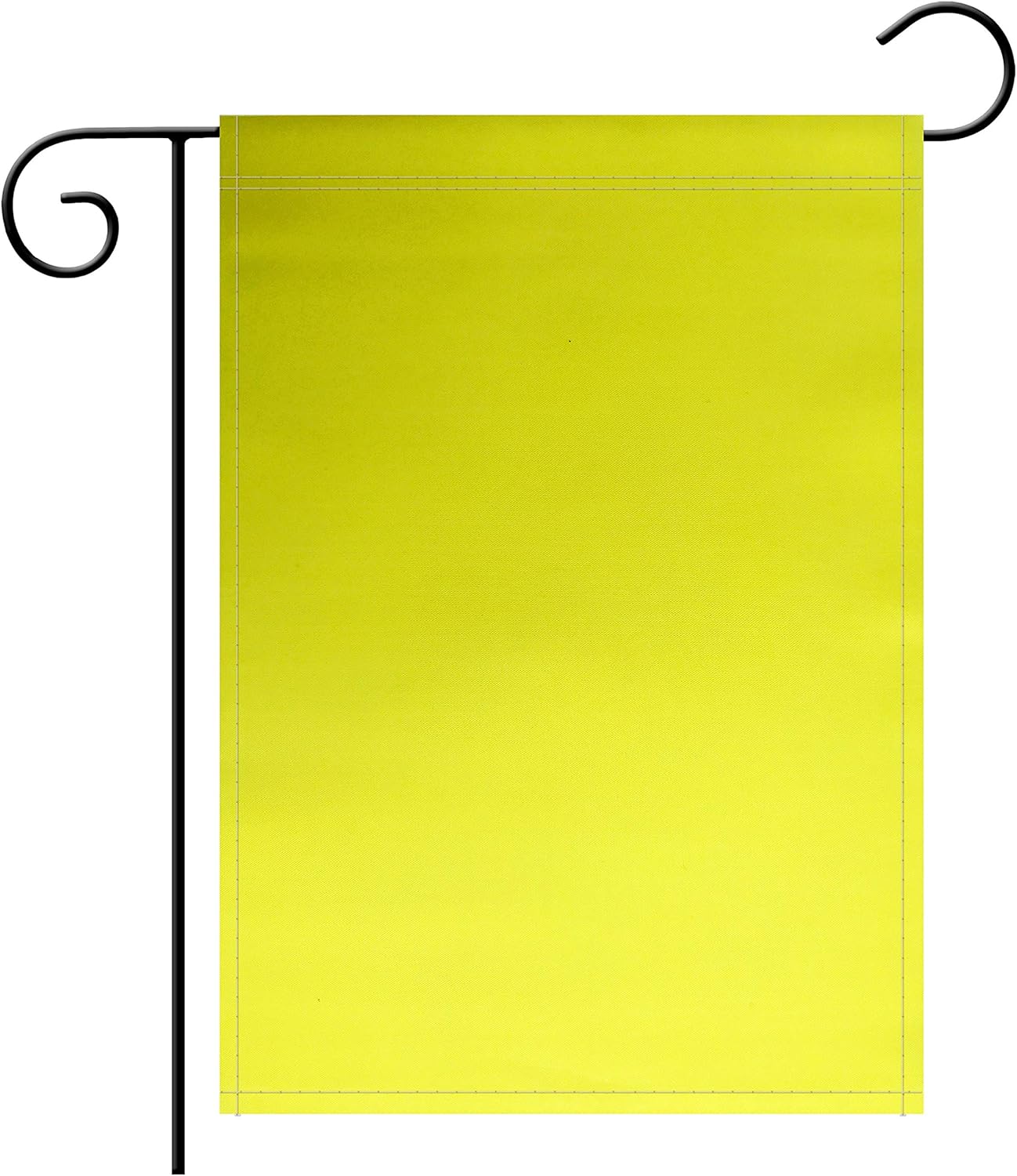 TSMD Solid Yellow Garden Flag Double Sided Plain Yellow DIY Flags,Outdoor Yard Decorative Flags,12