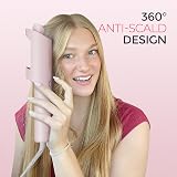TYMO CURLPRO Automatic Rotating Curling Iron Pink 1 inch view 8