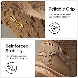 NORTIV 8 Men's Military Tactical Boot Lightweight