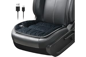FLORICH Car Seat Cushion Winter Comfortable Seat Cushion for Cars Trucks SUV Van Office Home Wheelchair, Black
