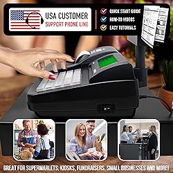 Nadex CR260 Cash Register, Steel Drawer, Fast