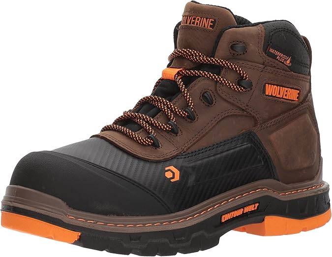 WOLVERINE Impermeable (Overpass 6" Composite Toe Waterproof) Botas de