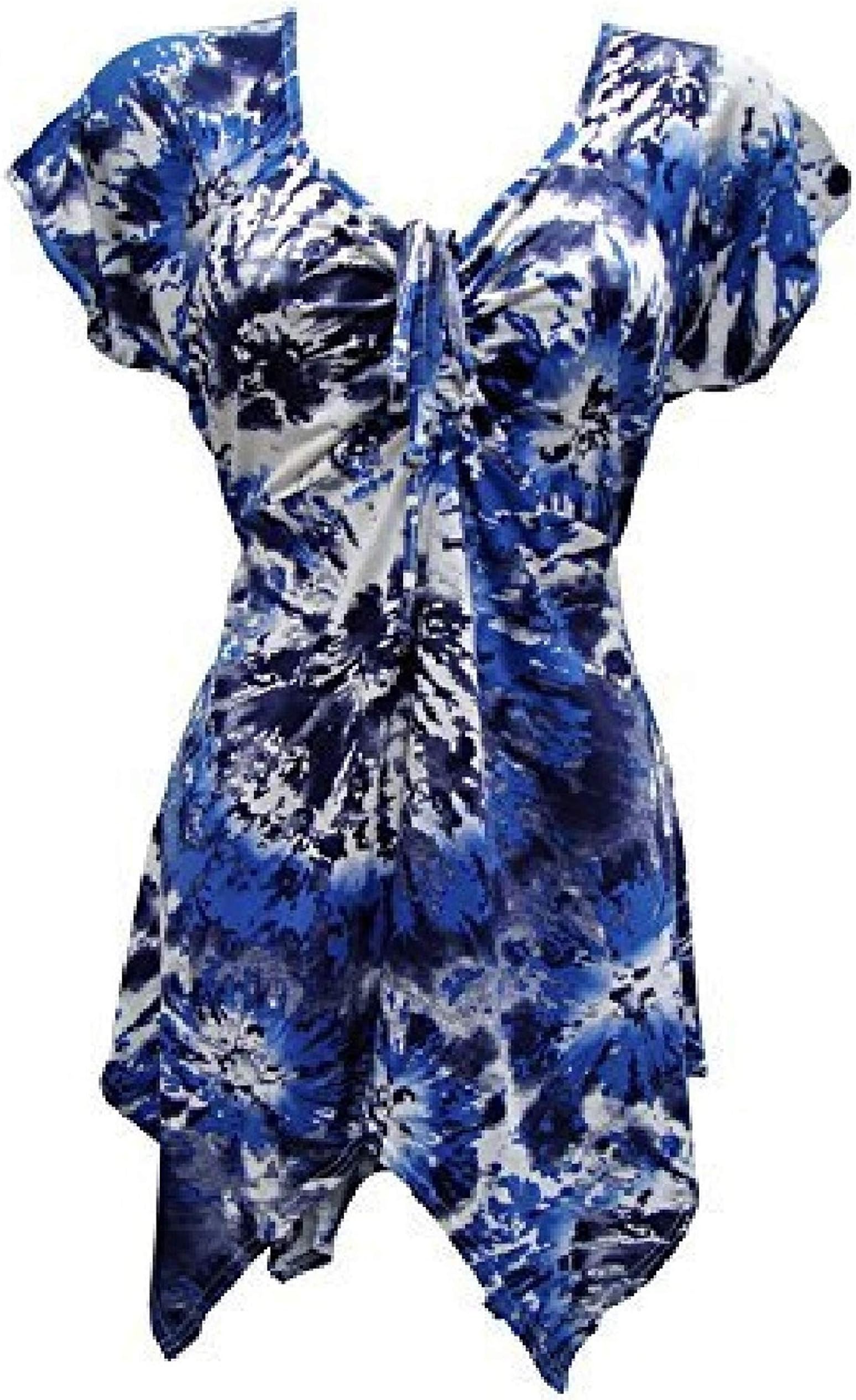 holidaysuitcase Plus Size Womans Hanky Hem Flattering Summer top