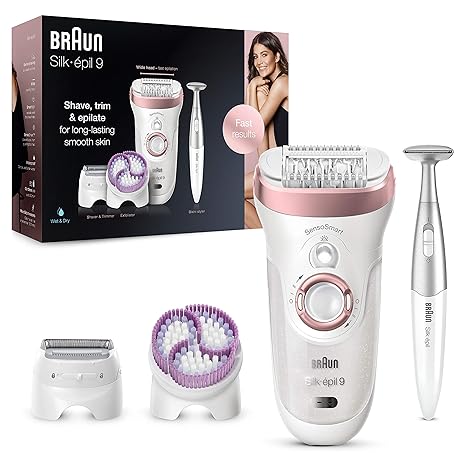 Braun Silk Epil 9 9 980 Skinspa Sensosmart Epilator Rose Gold Amazon In Health Personal Care