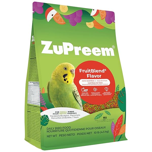ZUPREEM FRUITBLEND BIRD FOOD, BIRD FEED PELLETS FOR...