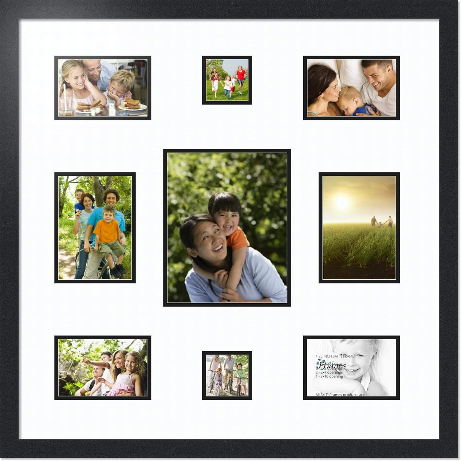 1 8x10 and 2 5x7 frame