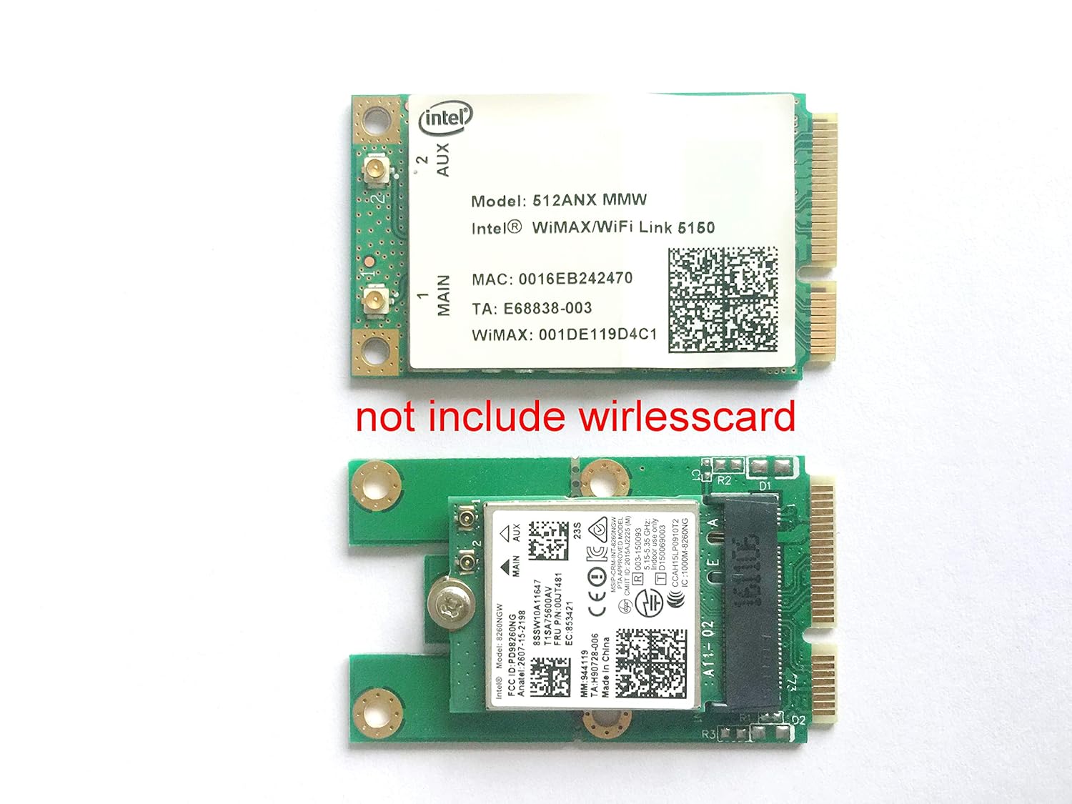 Scheda Di Rete Intel 9260NGW M.2 - Wi-Fi Dual Band Per PC - Foto 6