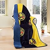 CLUB DE FUTBOL AMERICA, s.a de. c.v silk touch sherpa lined throw blanket 50X60