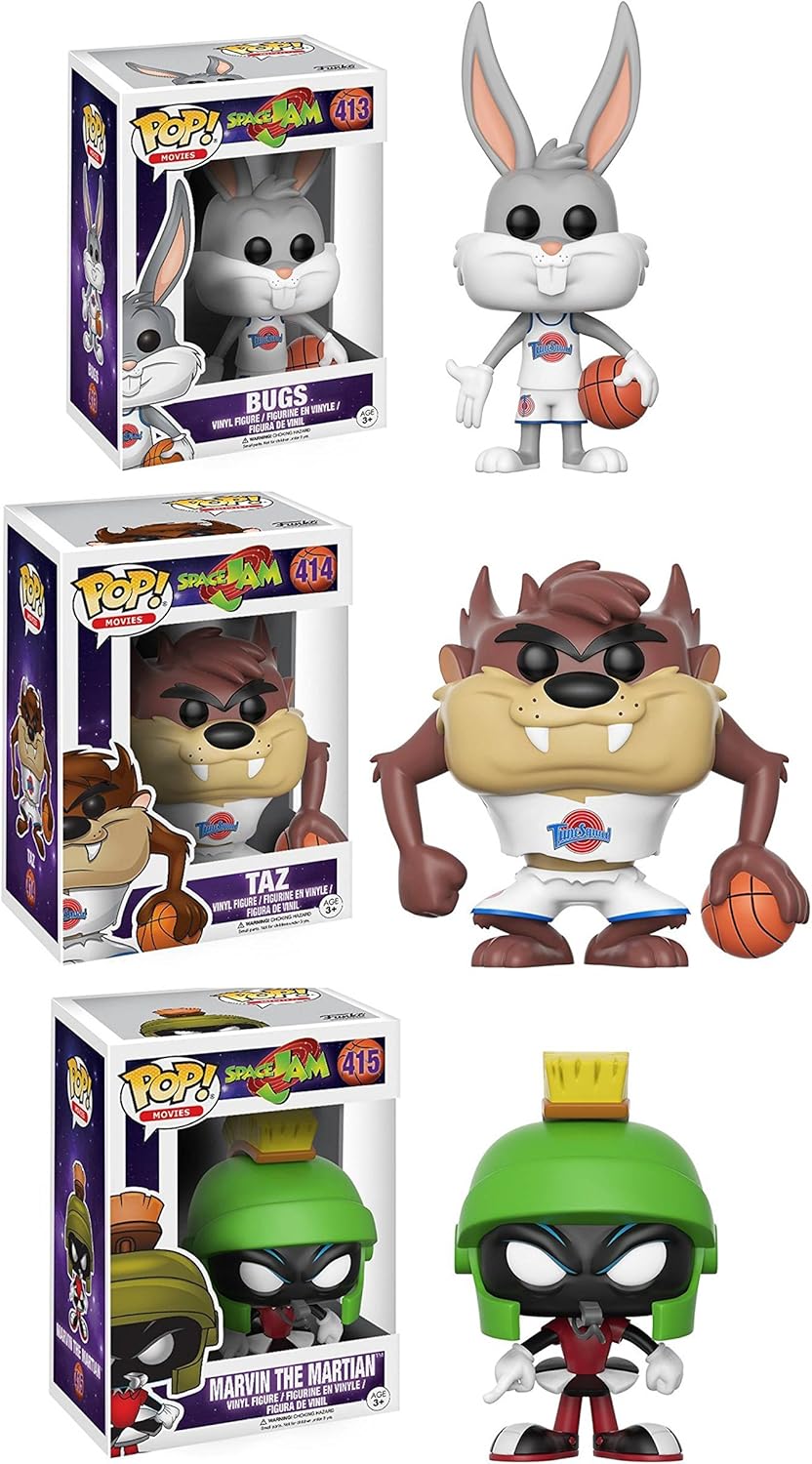 space jam funko pop set