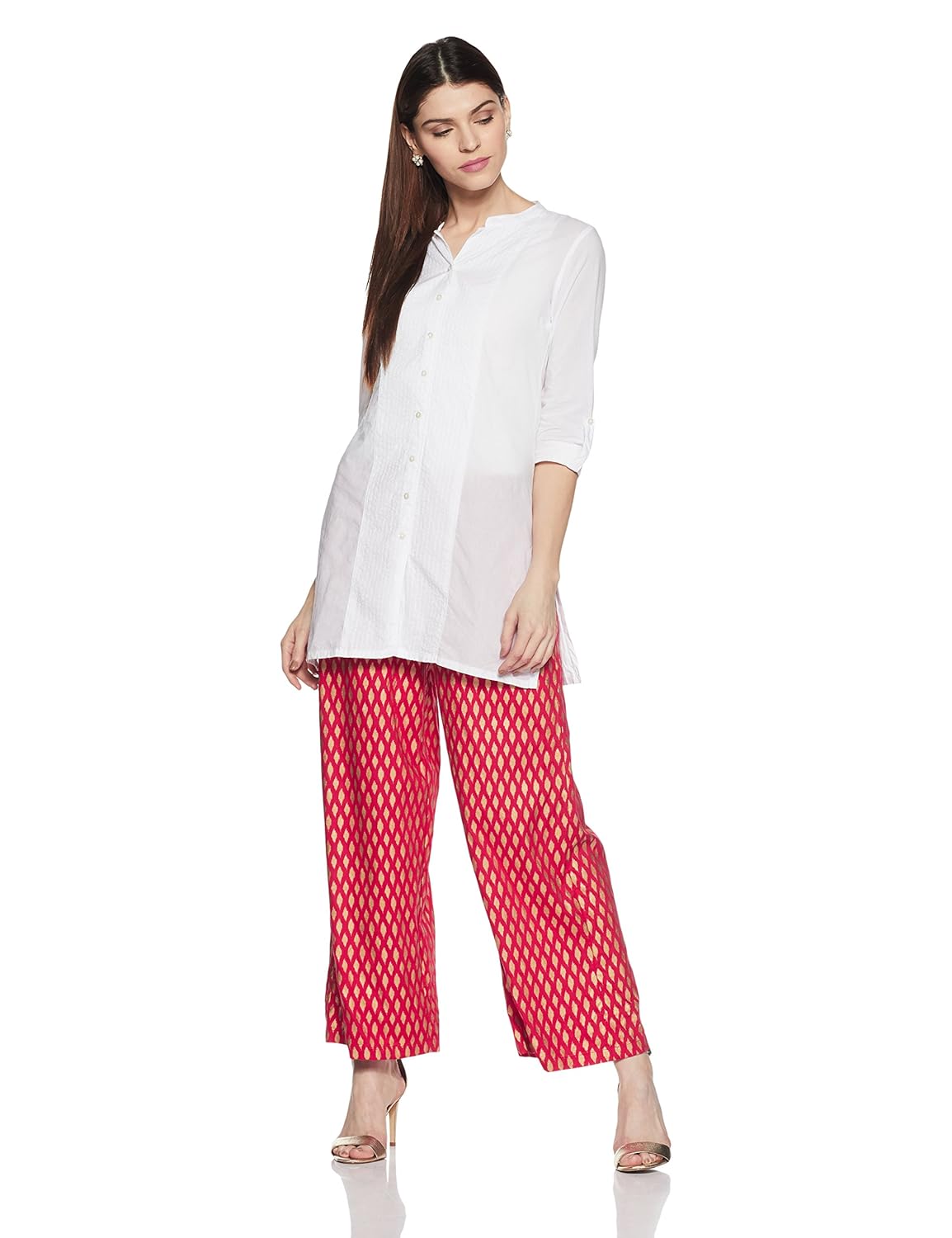 amazon brand- myx women's festive palazzo