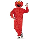 Disguise Men's Full Plush Elmo Prestige Adult