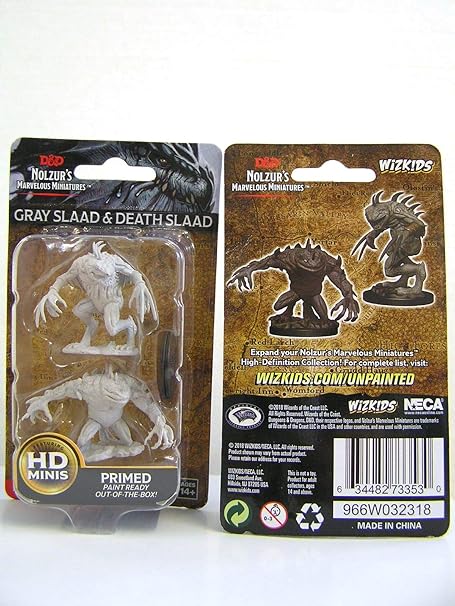 Amazon ダンジョンズ ドラゴンズ ノルザールのマーベラスな未塗装ミニス グレースラッド デススレイド フィギュア ドール 通販