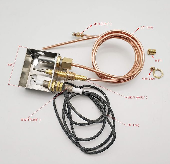 MENSI - Chimeneas de Gas propano para chimeneas de Fuego, hazlo tú ...