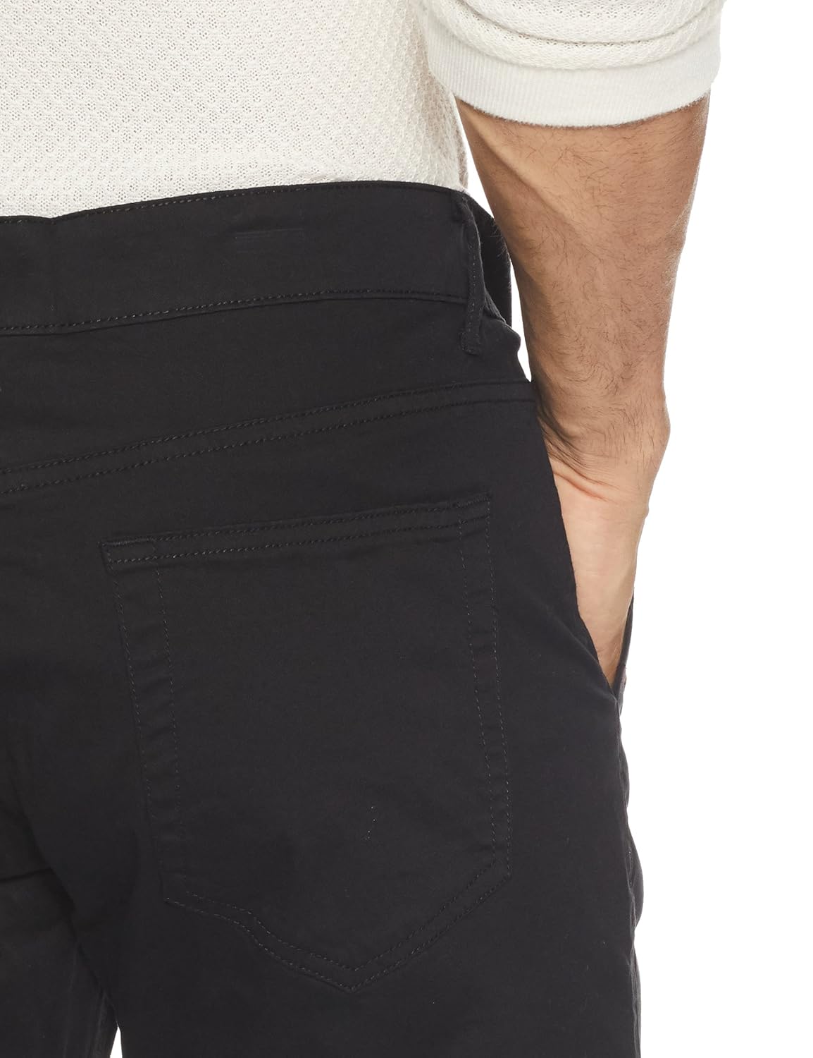 people men's slim fit casual trousers