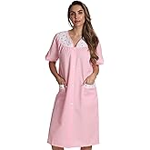 Dreamcrest Short Sleeve Button Front Duster