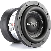 CT Sounds Meso-6.5-D4 6.5 Inch Car Subwoofer Dual 4 Ohm, 800 Watts Max