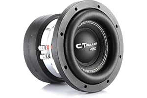CT Sounds Meso-6.5-D4 6.5 Inch Car Subwoofer Dual 4 Ohm, 800 Watts Max