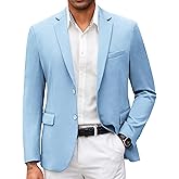 COOFANDY Mens Casual Blazer Slim Fit Suit Jacket Lightweight Knit Sport Coat Two Button Blazer Jacket