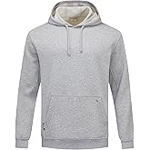 VANDISI FR Hoodies for Men 100% C Flame Resistant Pullover 10.5oz FR Sweatshirt Heavy Weight Hooded Shirt