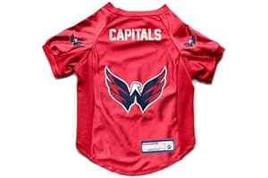 Littlearth NHL Washington Capitals Stretch Pet Jersey, Team Color, X-Large