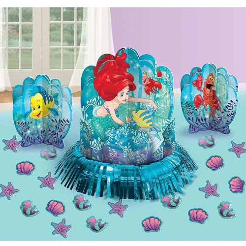 Disney Ariel The Little Mermaid Dream Big Table Decorating Kit 23 ...