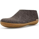 Glerups 100% quality wool mix Shoe Slipper with rubber sole - Unisex | AR Rubber Shoe