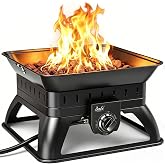 BALI OUTDOORS Propane Fire Pit Perfect for Camping Outdoor Fire Pit for Portable Firepits for Outside Outdoor Patio